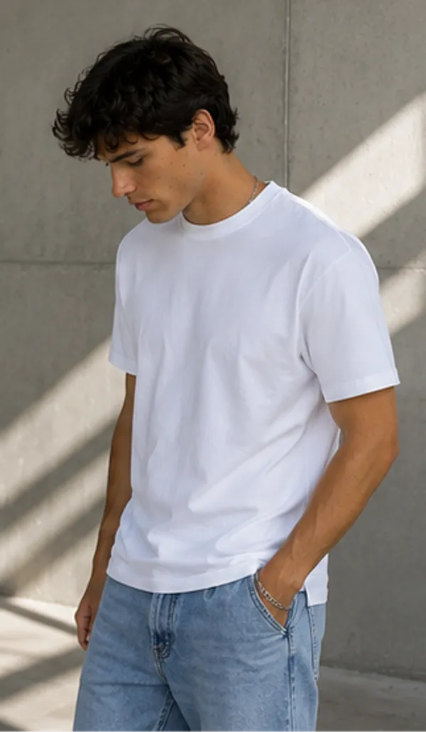 Plain_White_Regular_Fit_T-Shirt_for_Men_|_Premium_Cotton_Casual_Tee