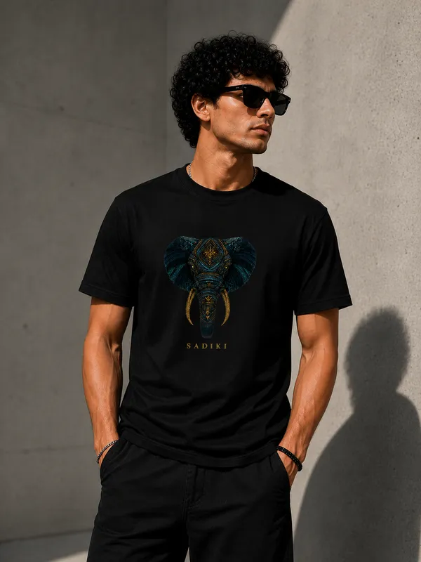 SADIKI_Elephant_Premium_Graphic_Regular_Fit_T-Shirt