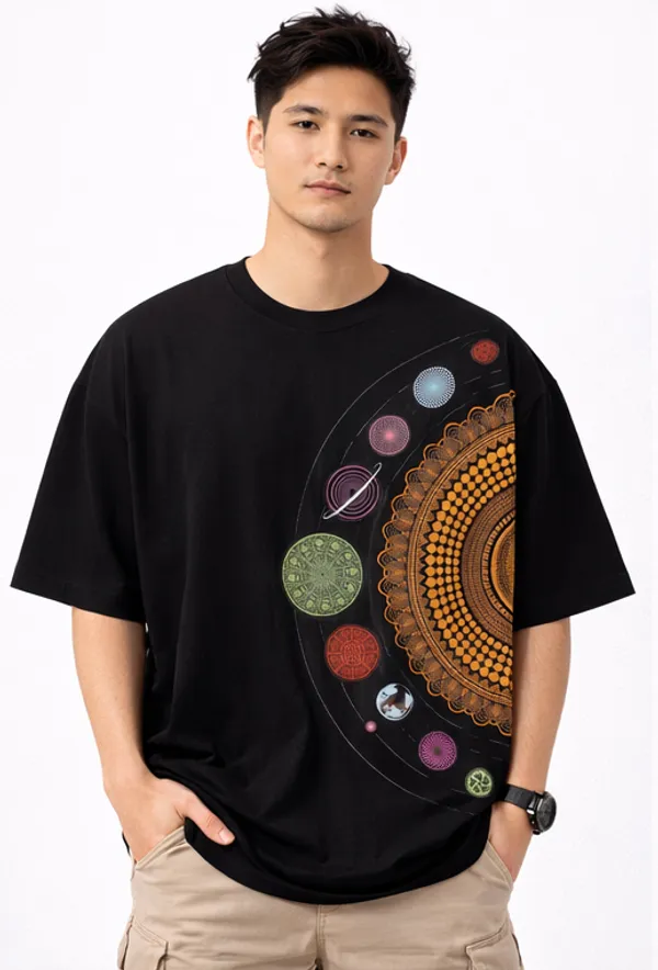 Black_Cotton_Planets_Oversized_T-Shirt_For_Men