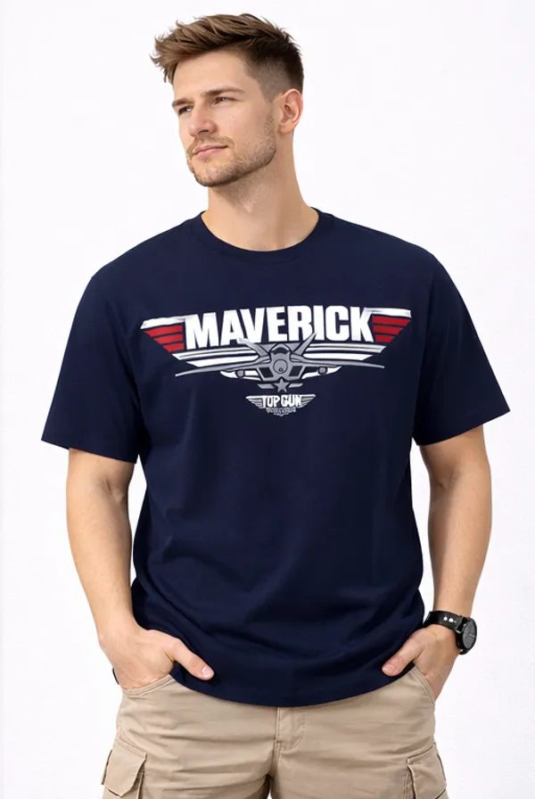Navy_Blue_Cotton_Maverick_Decent_Classics_T-Shirt_For_Men