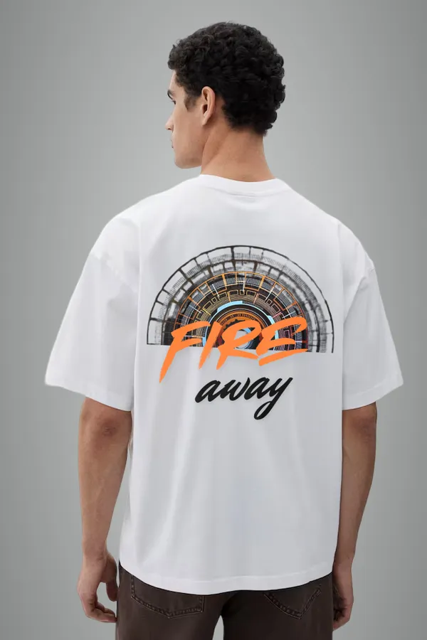 White_Cotton_Fire_Away_Oversized_T-Shirt_For_Men