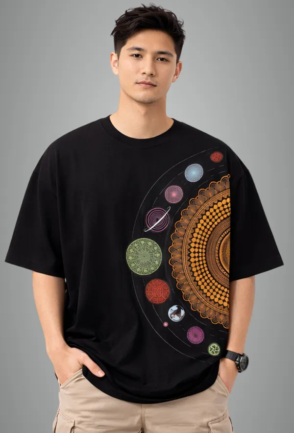 Black_Cotton_Planets_Oversized_T-Shirt_For_Men