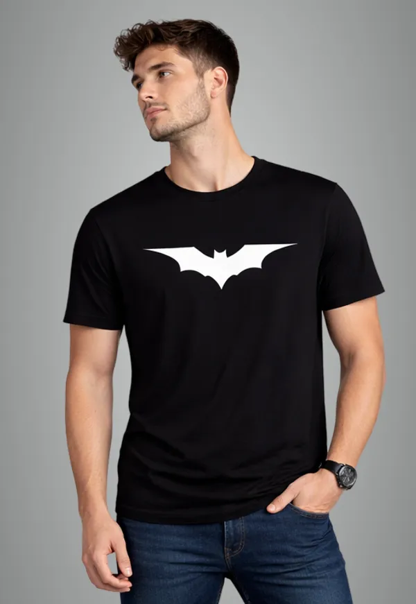 Black_Cotton_Batman_Classics_T-Shirt_For_Men