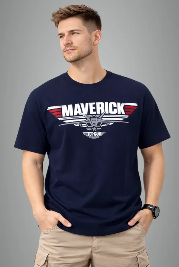 Navy_Blue_Cotton_Maverick_Decent_Classics_T-Shirt_For_Men