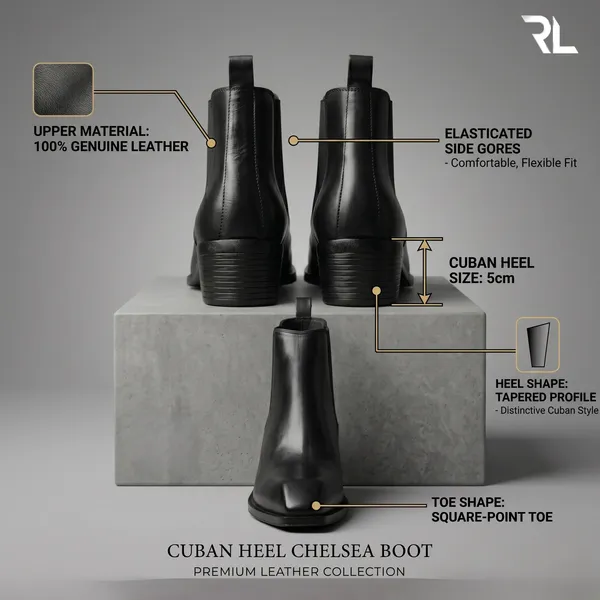Black_Italian_Genuine_Leather_Cuban_Heel_Chelsea_Boot