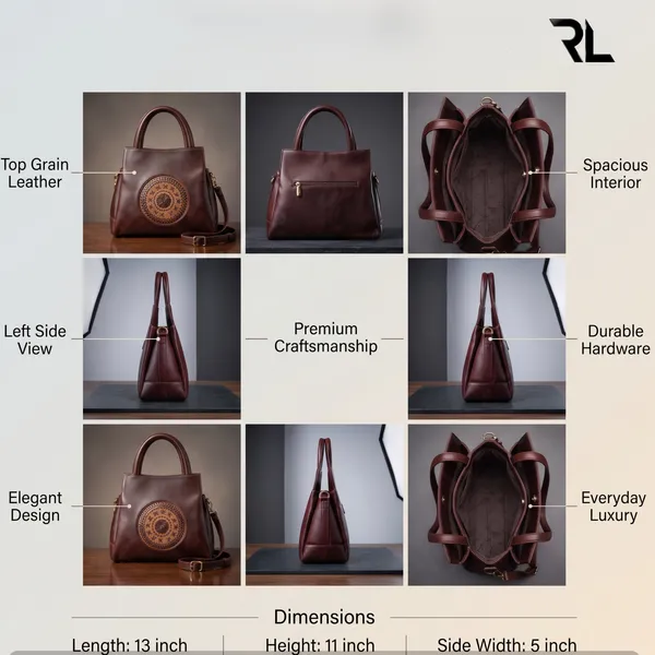 Structured_Medallion_Tote_-_Art_No._701_Maroon