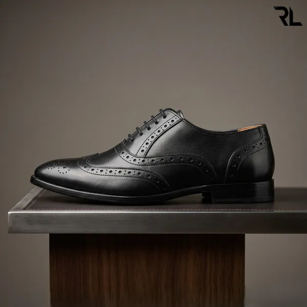 Men�S_Brogue_Formal_Shoes_Wingtip_Lace-Up_Tpr_Sole