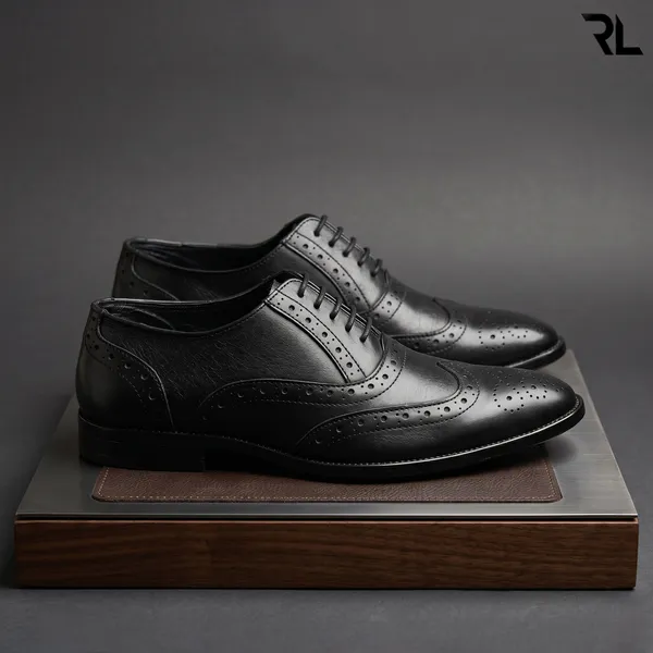 Men�S_Brogue_Formal_Shoes_Wingtip_Lace-Up_Tpr_Sole
