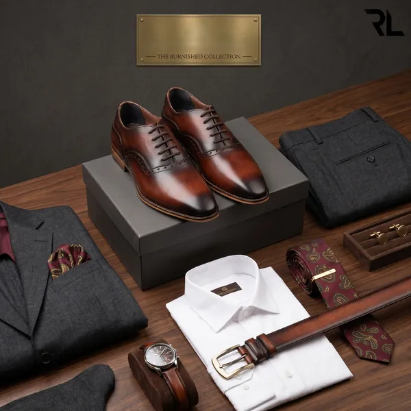 Hand-Burnished_Leather_Oxford_-_Tan_Brown_-_Art_No:_3006