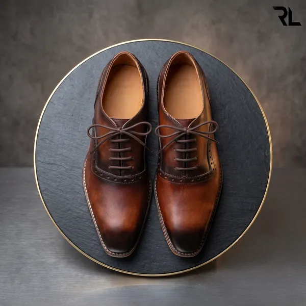 Hand-Burnished_Leather_Oxford_-_Tan_Brown_-_Art_No:_3006