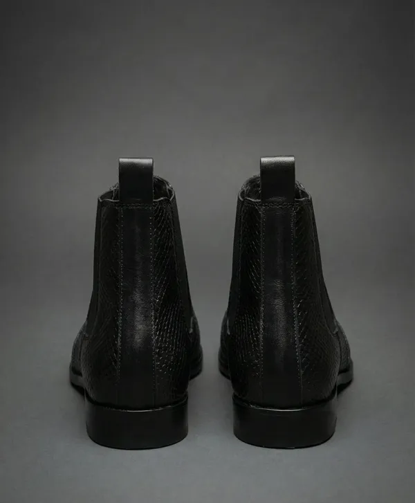Men'S_Genuine_Leather_Croco_Chelsea_Boot