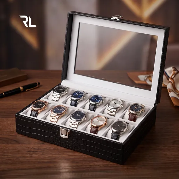 Luxury_10-Slot_Watch_Box_Organizer_for_Men_–_Premium_Crocodile_Pattern_Leather