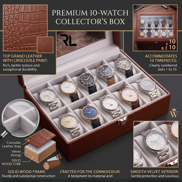 Luxury_10-Slot_Watch_Box_Organizer_for_Men_–_Premium_Crocodile_Pattern_Leather