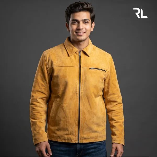 Men’s_Classic_Suede_Bomber_Jacket_in_Tan_Art_No_9002