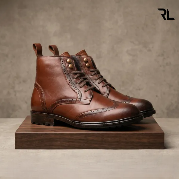 Men's_Premium_Genuine_Leather_Wingtip_Lace-Up_Ankle_Boots