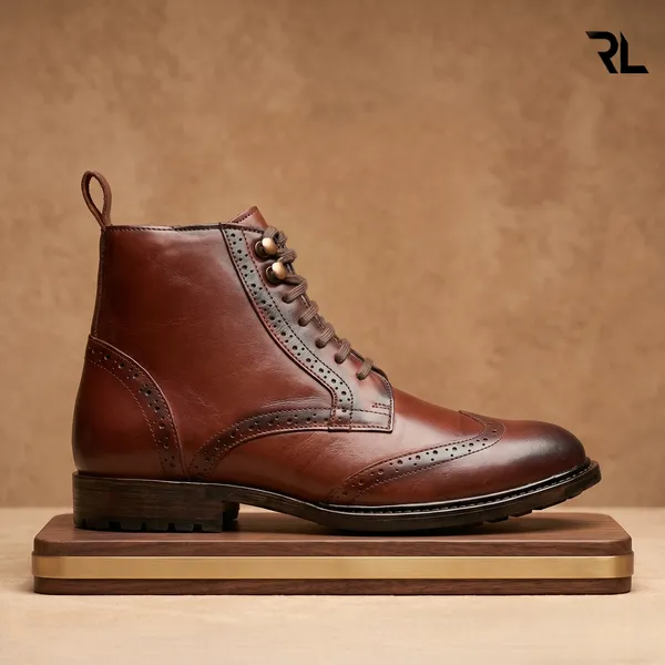 Men's_Premium_Genuine_Leather_Wingtip_Lace-Up_Ankle_Boots