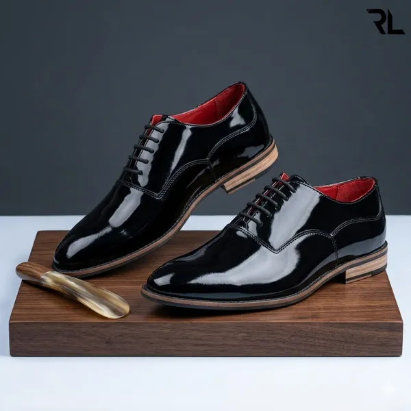 Patent_Leather_Oxford_-_Classic_Black_-_Art_No:_3005