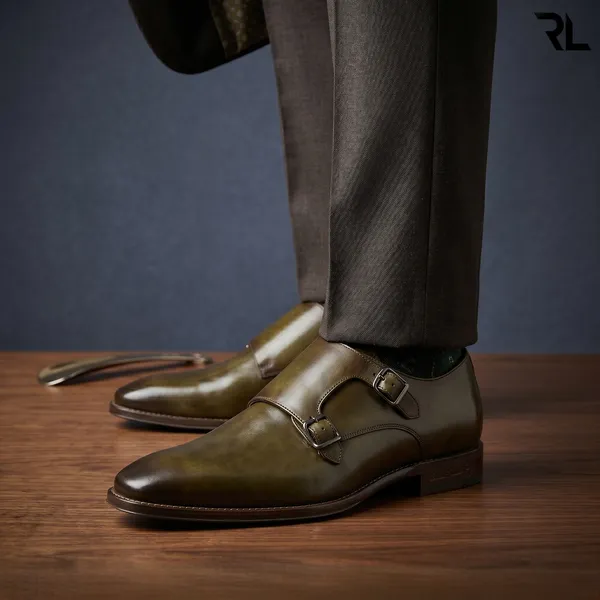 Patina_Monk_Strap_-_Dusk_Olive_-_Art_No:_3004