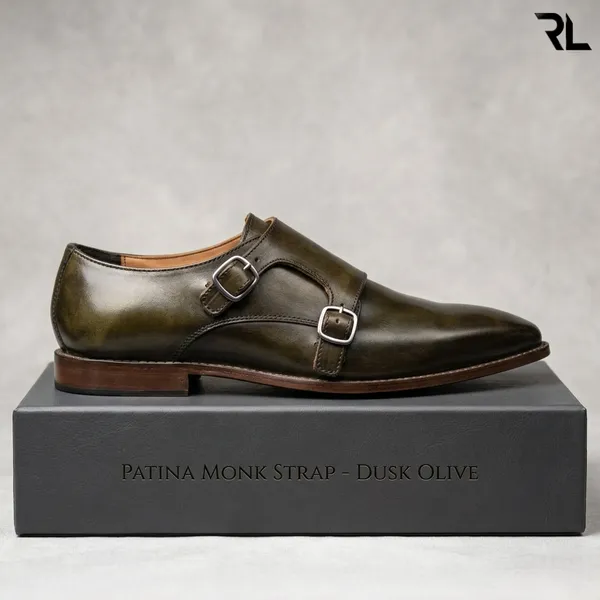 Patina_Monk_Strap_-_Dusk_Olive_-_Art_No:_3004