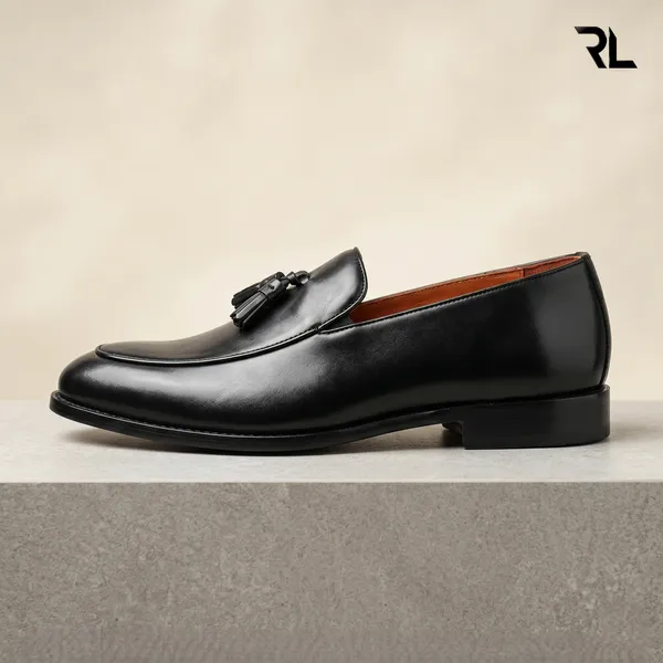 Premium_Patina_Tassel_Loafer_-_Black_-_Art_No:_3009BLACK