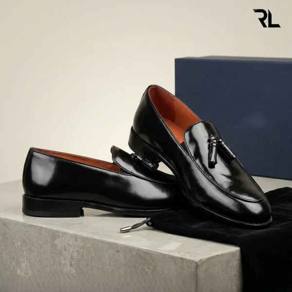 Premium_Patina_Tassel_Loafer_-_Black_-_Art_No:_3009BLACK