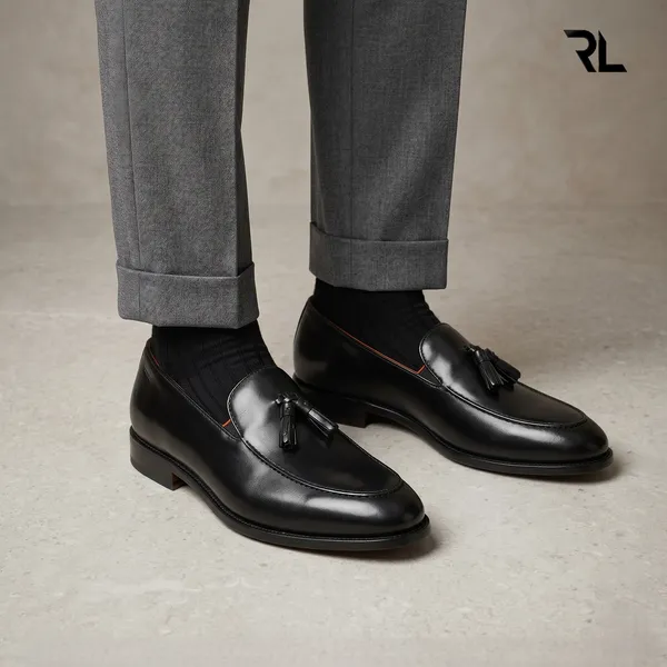 Premium_Patina_Tassel_Loafer_-_Black_-_Art_No:_3009BLACK