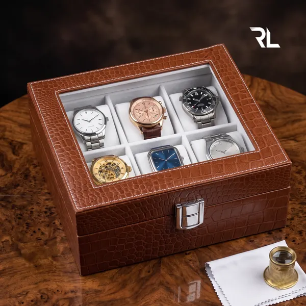 RL_Executive_6-Compartment_Men’s_Watch_Box_Organize