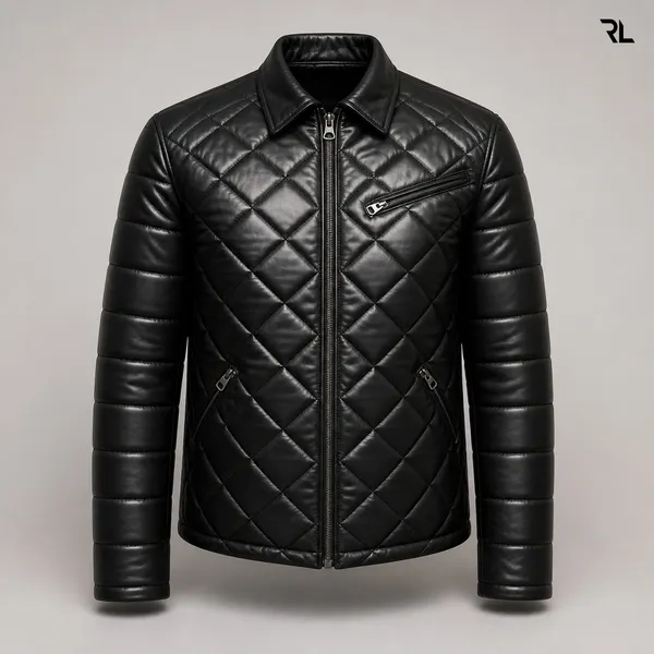 Haldren_Apex_Diamond-Quilted_Men's_Leather_Jacket_Art_No_9030