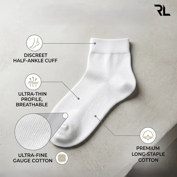 S001_-_Thin_Formal_Ankle_Socks_-_White_(1_Pair)