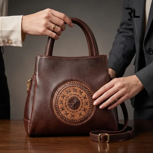 Structured_Medallion_Tote_-_Art_No._701_Maroon
