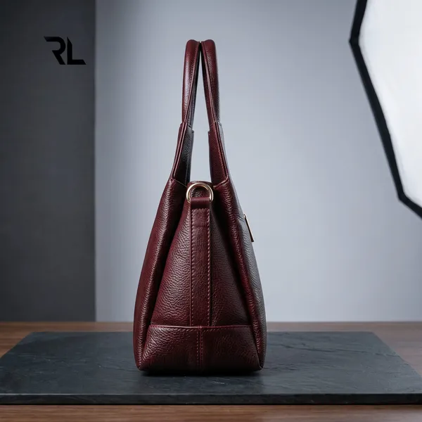 Structured_Medallion_Tote_-_Art_No._701_Maroon