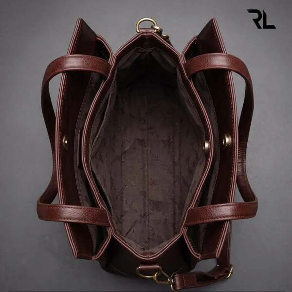 Structured_Medallion_Tote_-_Art_No._701_Maroon