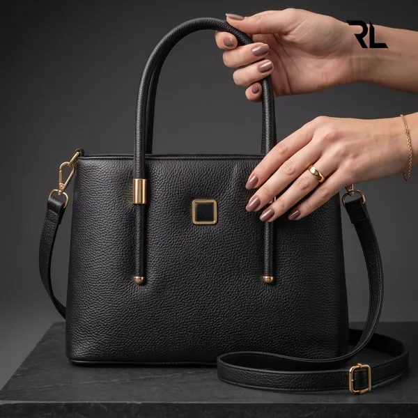 Classic_Buckle_Work_Tote_-_Art_No._702_Black
