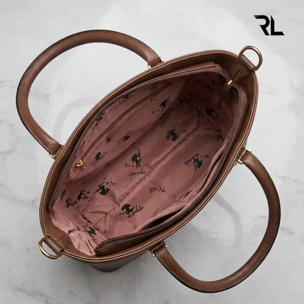 Classic_Buckle_Work_Tote_-_Art_No._702_Brown