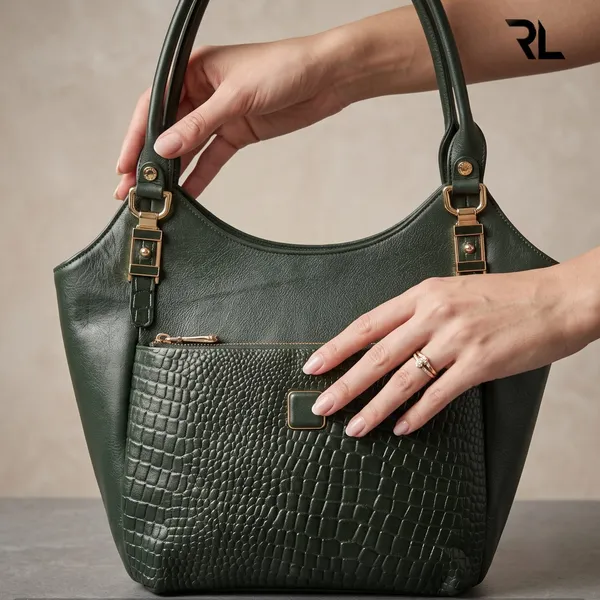 The_Elegance_Tote_-_Art_No._703_Green