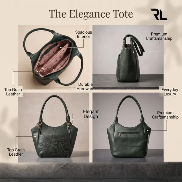 The_Elegance_Tote_-_Art_No._703_Green