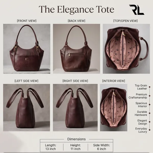 The_Elegance_Tote_-_Art_No._703_Maroon