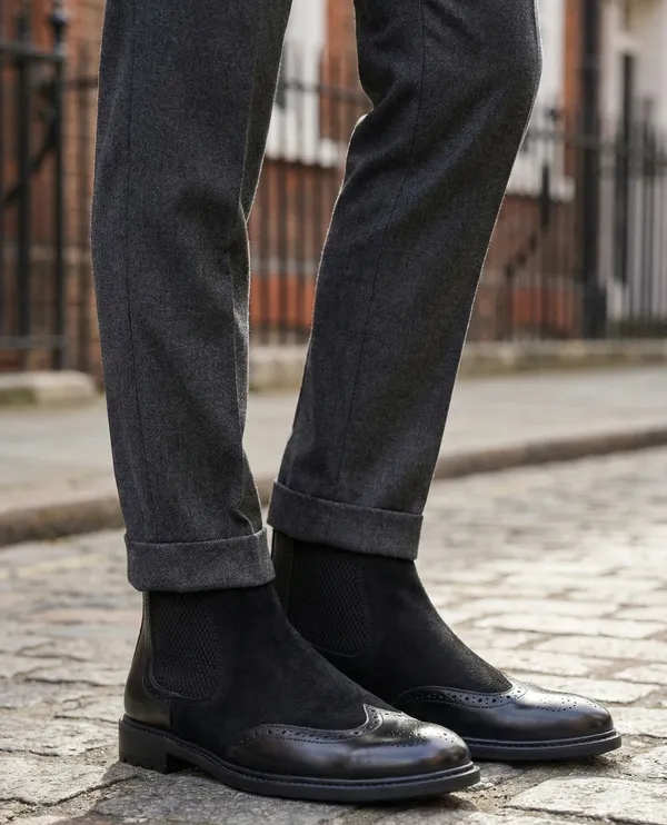 Voguish_Semi_Brouge_Chelsea_Boot_Black
