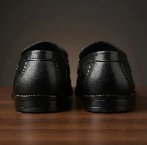 Men'S_Genuine_Leather_Penny_Loafer_Tpr_Sole_Black