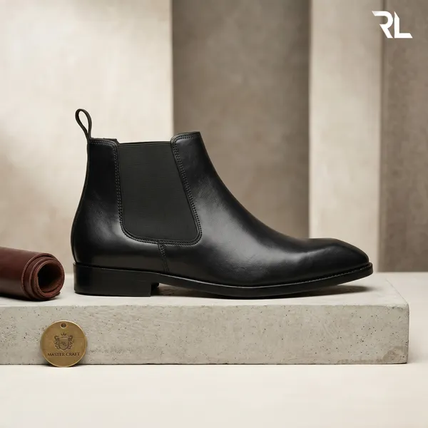 Italian_Inspired_Men'S_Genuine_Leather_Chelsea_Boot