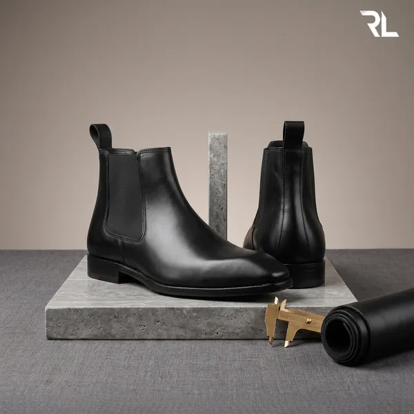 Italian_Inspired_Men'S_Genuine_Leather_Chelsea_Boot
