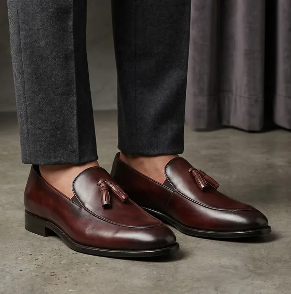 Premium_Patina_Tassel_Loafer_-_Mahogany_Brown_-_Art_No:_3009BROWN