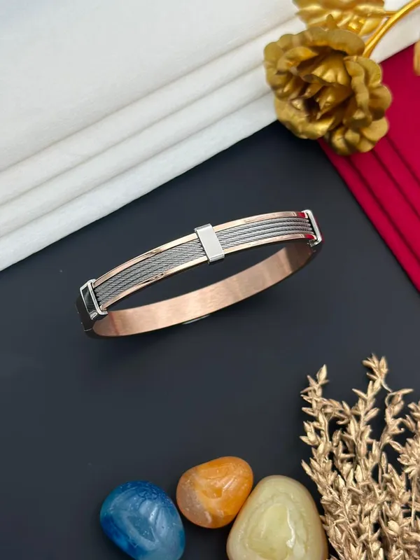 Golden_And_Rose_Gold_And_Black_Premium_Stainless_Steel_Kada_For_Men