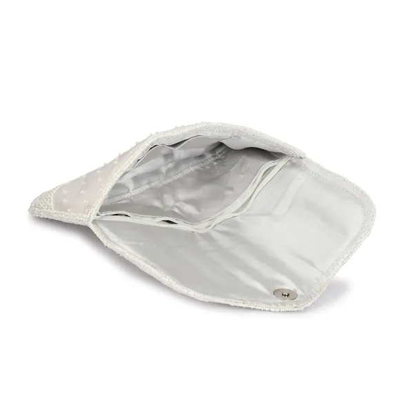 White_Velvet_Premium_Clutch_Purse_For_Women