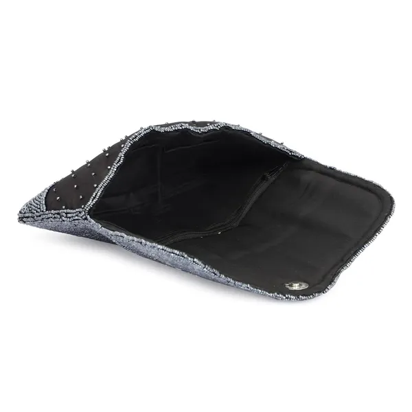 Grey_Polyster_Premium_Purse_For_Women