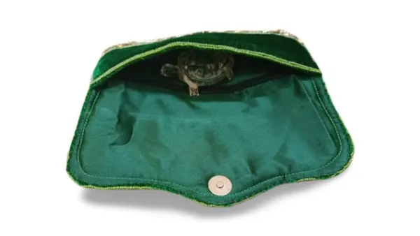 Green_Velvet_Premium_Purse__For_Women