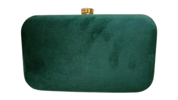 Green_Velvet_Premium_Clutch_Box_For_Women