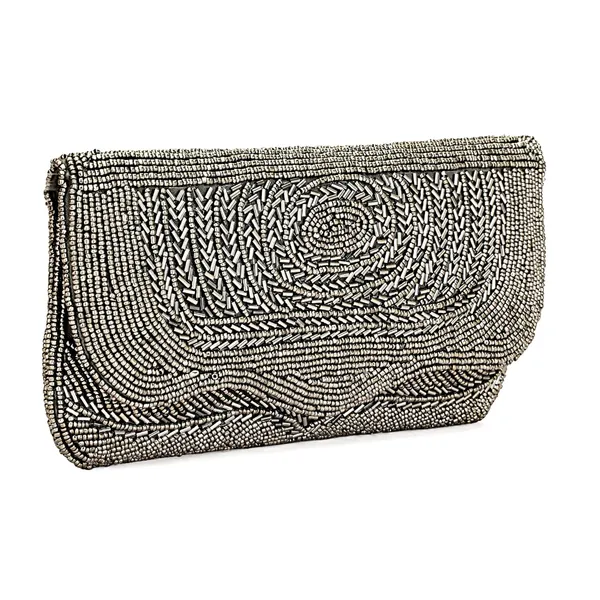 Grey_Cotton_Premium_Clutch_For_Women
