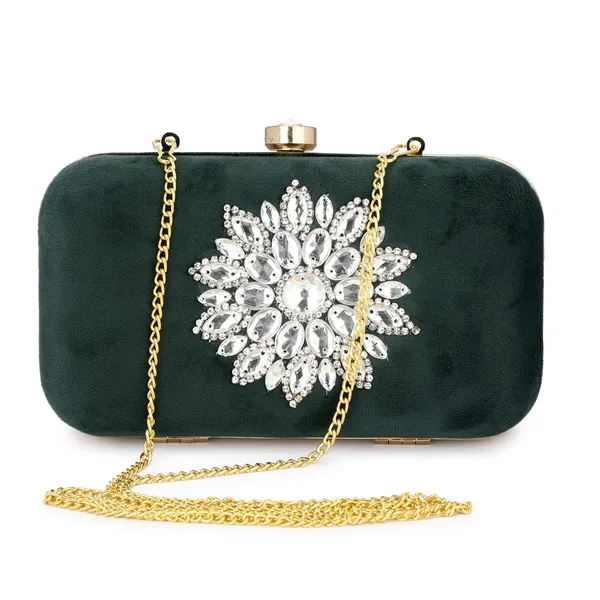 Green_Cotton_Premium_Clutch_For_Women
