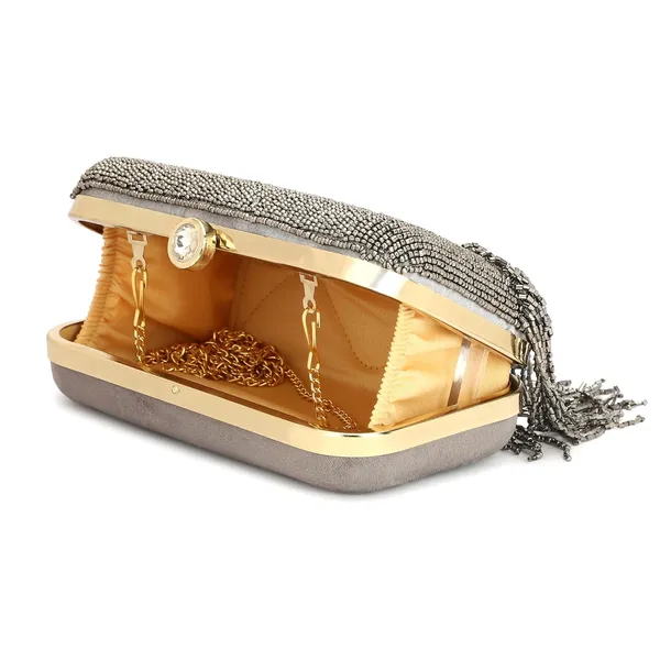 Grey_Velvet_Premium_Clutch_Box_For_Women